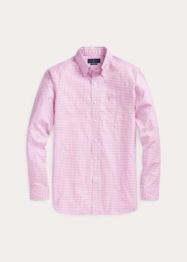 Polo Ralph Lauren Classic Fit Gingham Skjorter Herre Danmark (ZYGHE9678)